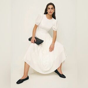 Reformation Marcadet Ballet Flat Black - Size 5